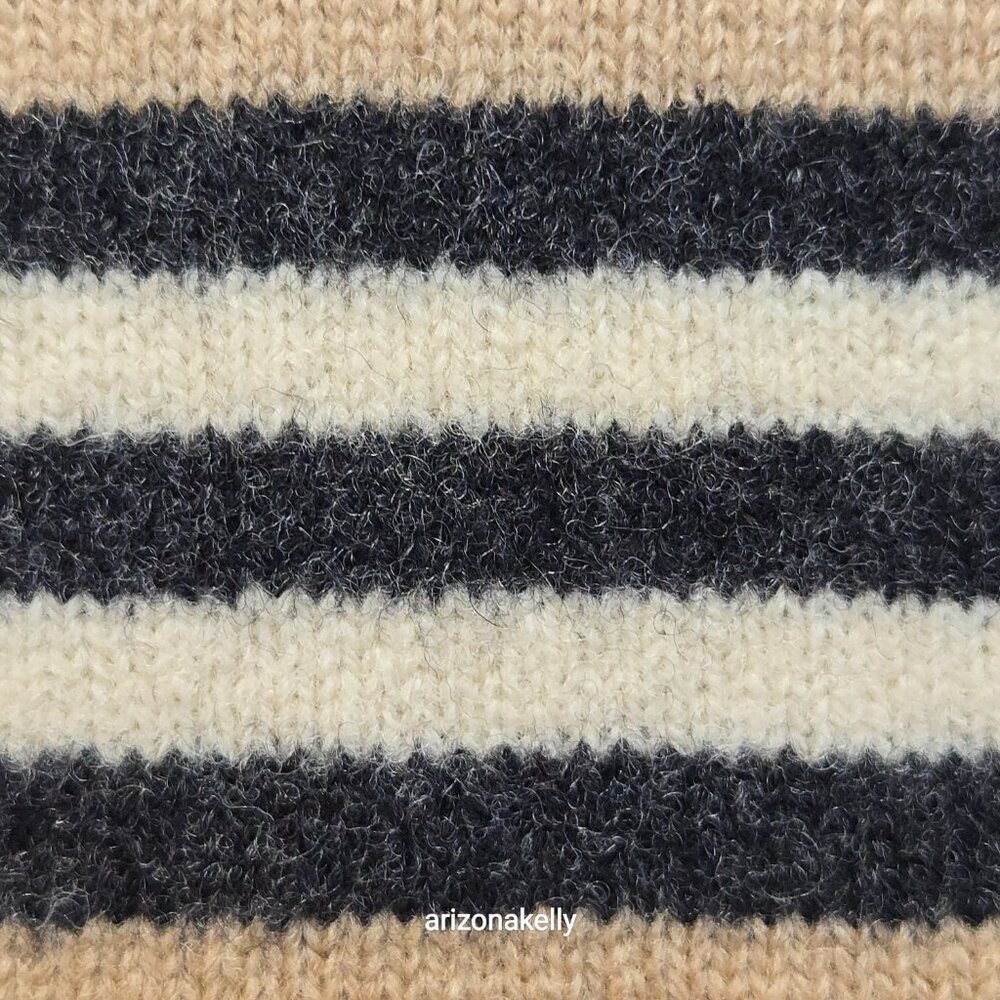 Burberry Rare Vintage KNIT Lambswool Scarf PERFECT - Picture 9 of 11